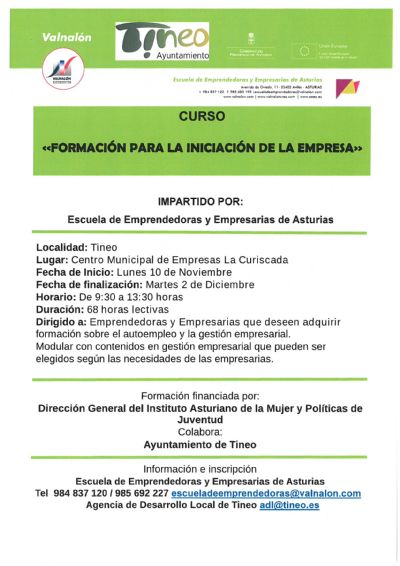 Cartel informativo