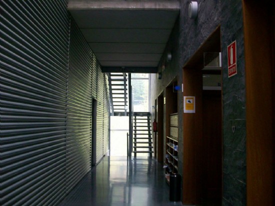 Centro empresas Obanca. Vista interior
