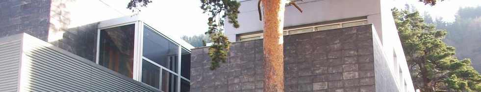 Centro de empresas Obanca. Vista exterior